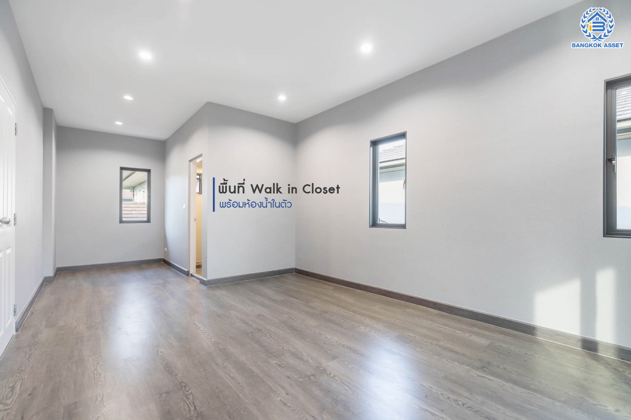 บ้านมือสองตกแต่งใหม่ แบรนด์สุดหรู Sansiri โครงการ เศรษฐสิริ ชัยพฤกษ์-แจ้งวัฒนะ ดีไซน์โมเดิร์น เนื้อที่ 51.7 ตร.ว. ฟังก์ชัน 3 ห้องนอน 3 ห้องน้ำ จอดรถได้ 2 คัน บรรยากาศ Private  วิวสวน หน้าบ้านไม่ชนใคร พร้อม Facilities ครบครัน!  บนทำเลโซนเมือง เชื่อมต่อทุกการเดินทาง ใกล้เซ็นทรัลแจ้งวัฒนะ, เมืองทองธานี, ทางด่วน และรถไฟฟ้าสายสีชมพู "สถานีปากเกร็ด"